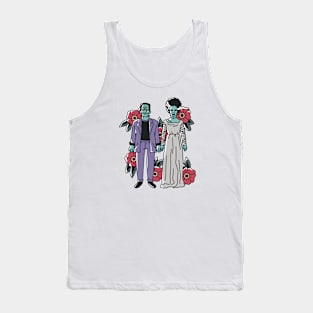 Frankenstein's Monster & His Bride Tank Top